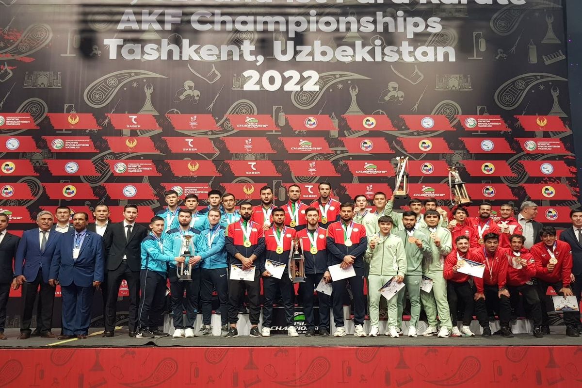 نشان طلا، ارمغان دو کاراته کای قزوینی از مسابقات قهرمانی آسیا