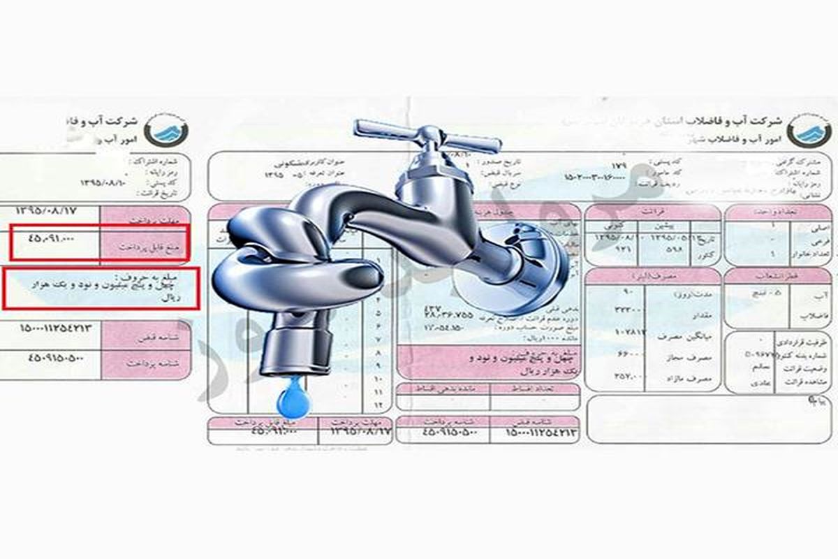 اخطار به مشترکین پرمصرف ازجمله راهکارهای مدیریت مصرف بهینه آب