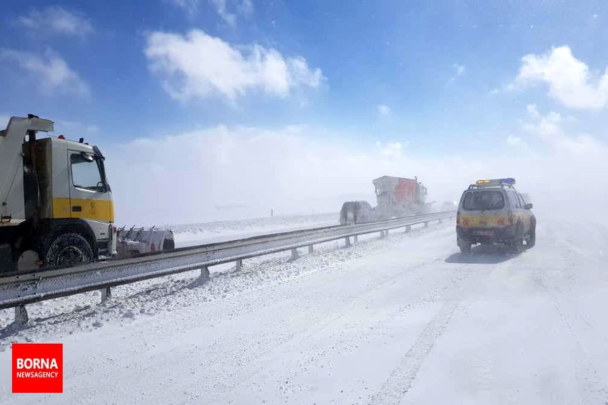 افزایش ۴۰ درصدی برف روبی پاییزی جاده‌های استان