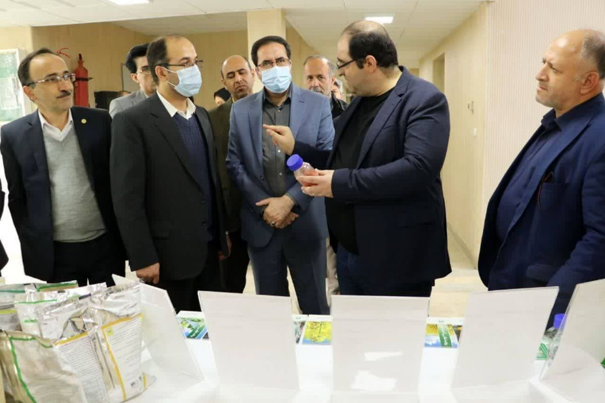 بازرس کل استان قزوین از شرکت شیمی کشاورز بازدید کرد