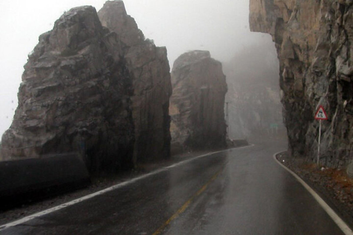 تردد در جاده چالوس و آزادراه تهران-شمال تا اطلاع ثانوى ممنوع