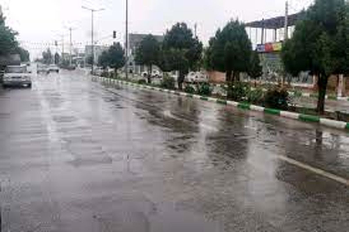 بارش ۱۴ میلیمتر باران در کره قاین