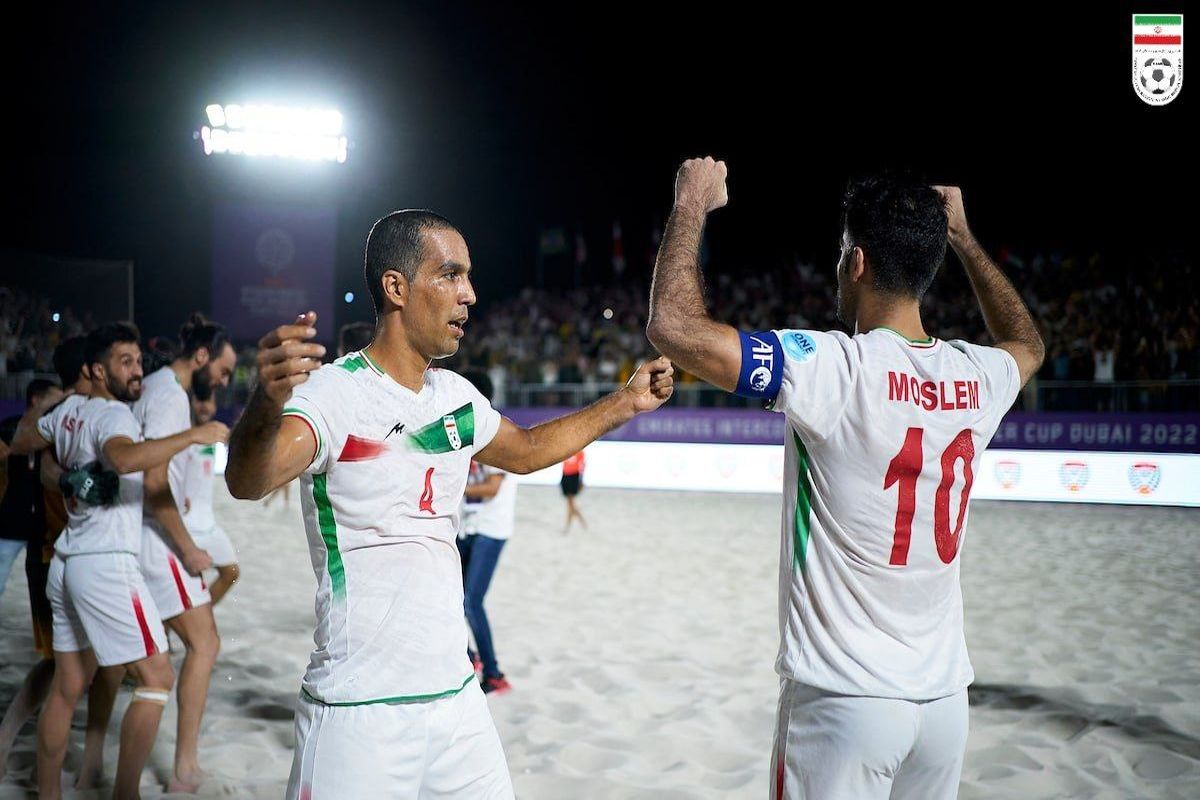 فدراسیون عربستان قهرمانی ساحلی بازان ایران را تبریک گفت