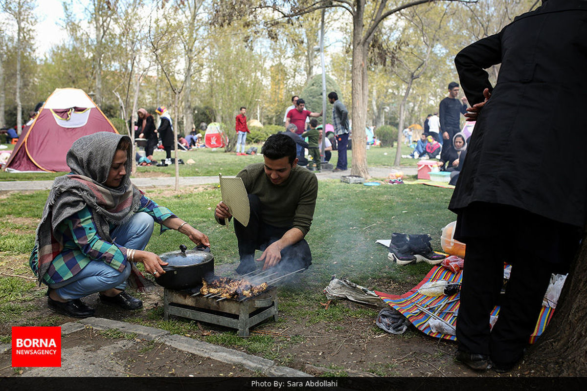 برپایی دهکده بهار ایران در بوستان لاله
