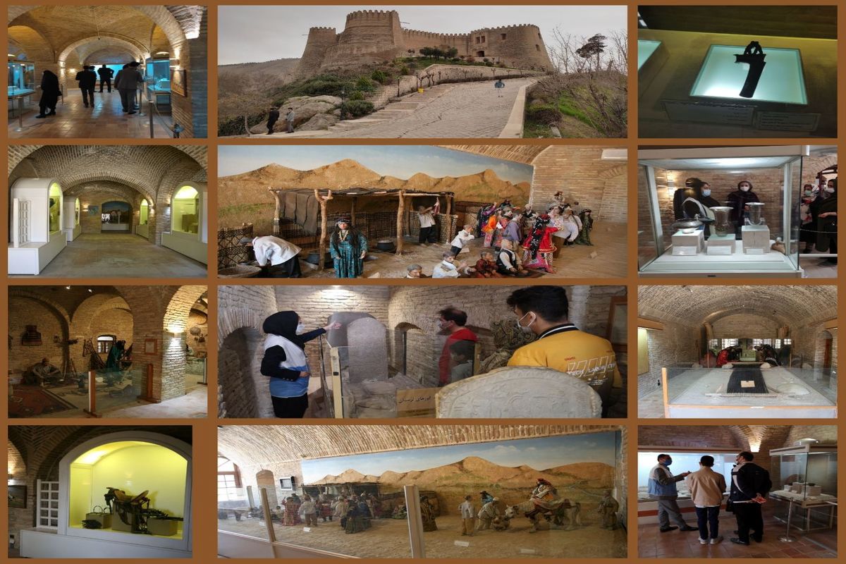 موزه  قلعه فلک الافلاک‌ خرم آباد گذرگاهی برای شناخت فرهنگ باستانی لرستان