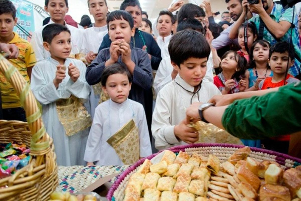 عید کودکان در بهار رمضان / "گرگیعان" نشانه دوستی و عشق به اهل بیت است