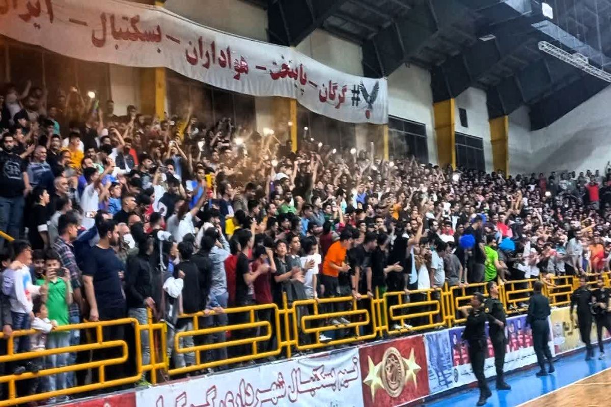 پیروزی شهرداری گرگان در دومین دیدار مرحله یک چهارم نهایی لیگ برتر بسکتبال