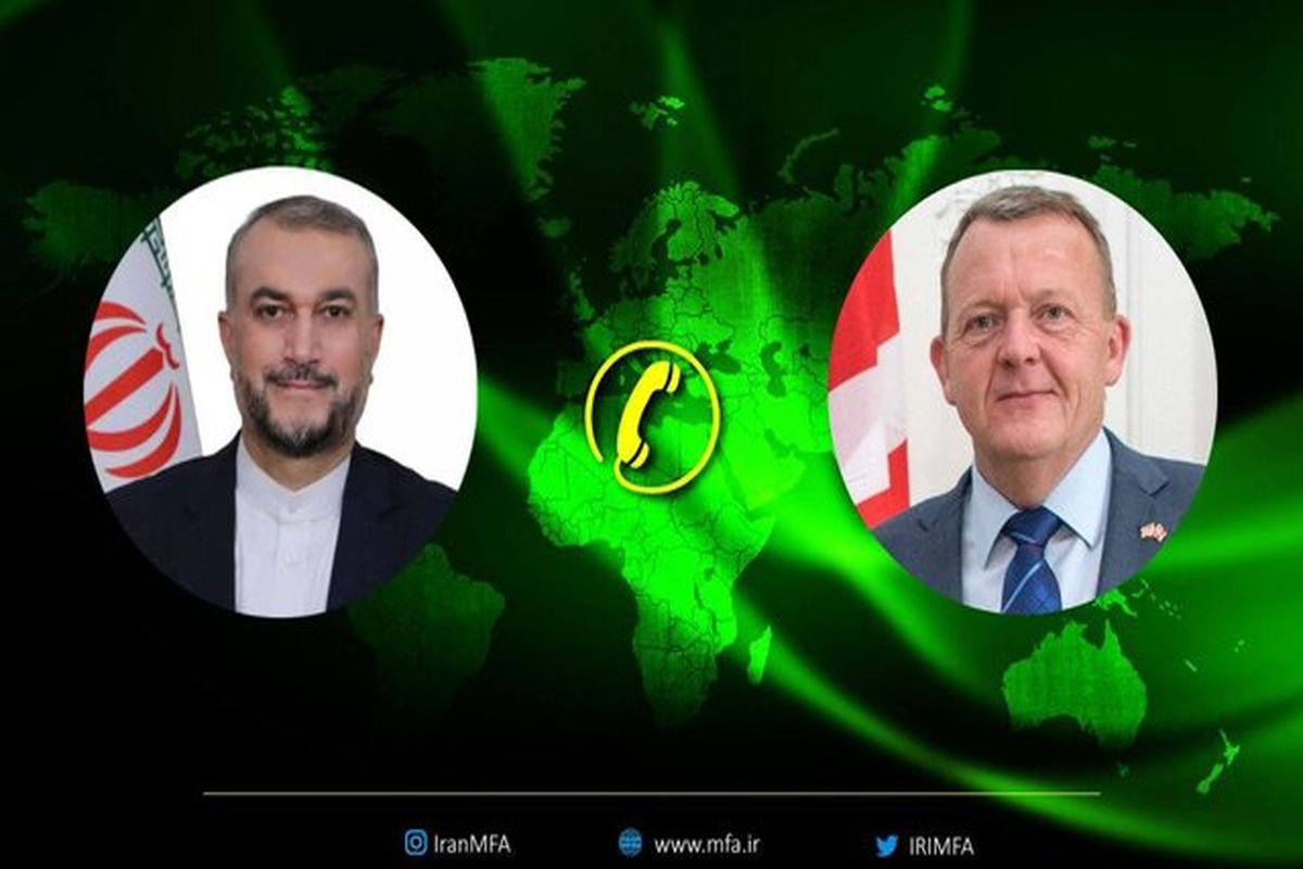 تحولات منطقه‌ای و بین‌المللی محور گفت‌وگوی امیرعبداللهیان و وزیر خارجه دانمارک