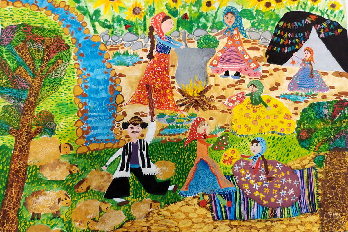 هنرنمایی کودک و نوجوان نقاشِ ایرانی در ژاپن