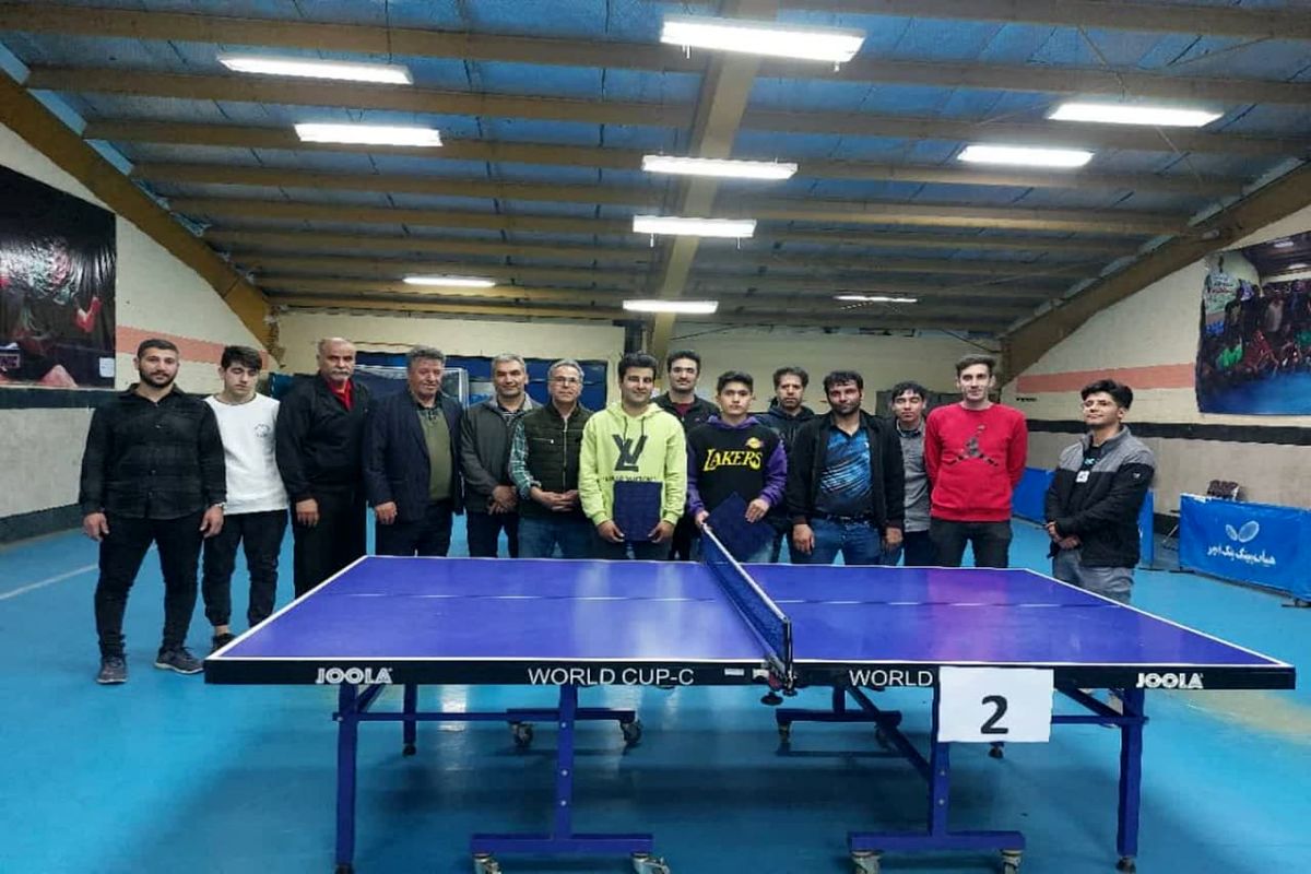 برگزاری مسابقات جام‌ رمضان رشته تنیس روی میز در ابهر