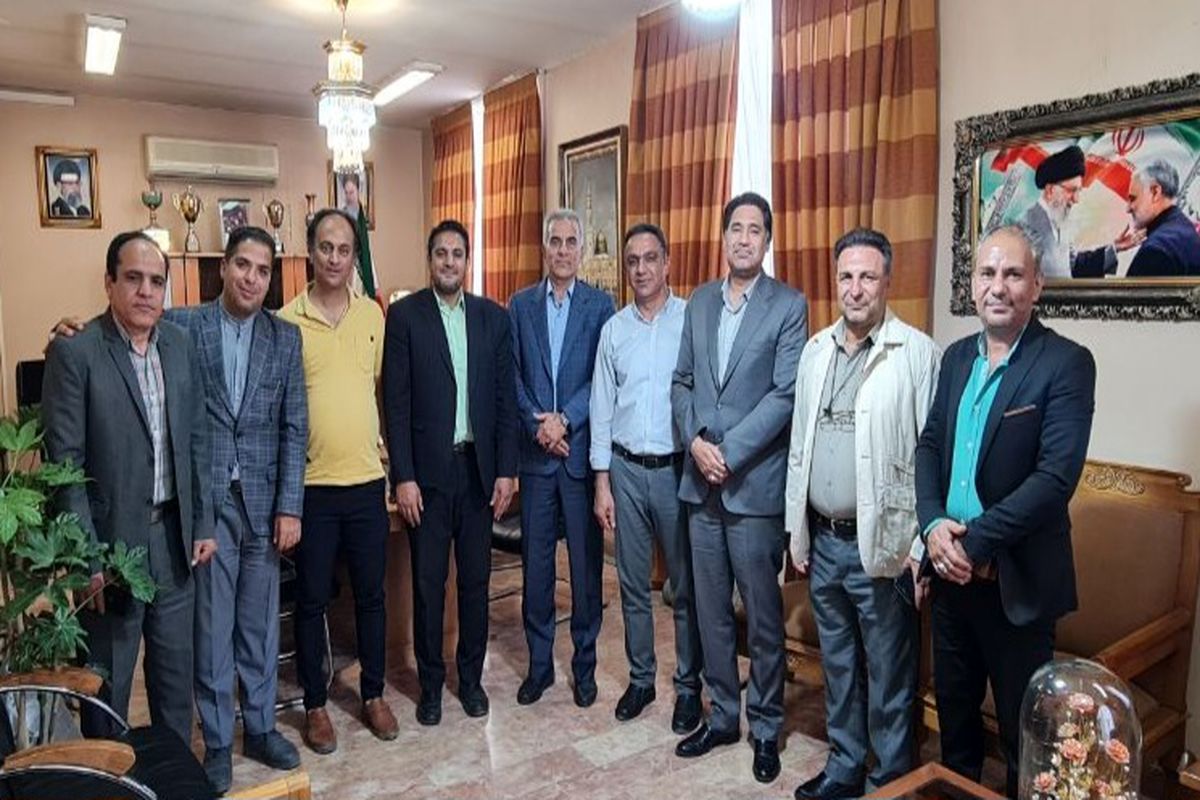 دیدار رئیس و اعضای هیئت انجمن‌های ورزشی استان کرمان با مدیرعامل باشگاه مس