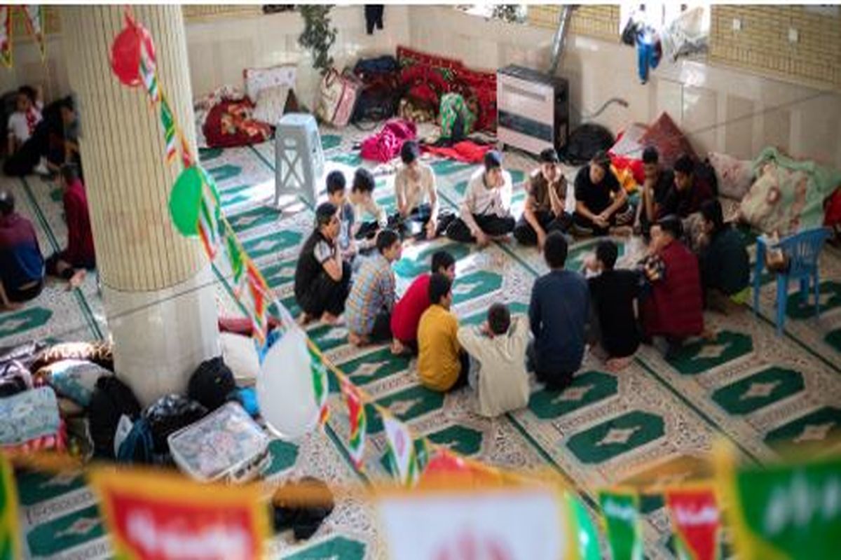 برگزاری اعتکاف دانش آموزی در قزوین