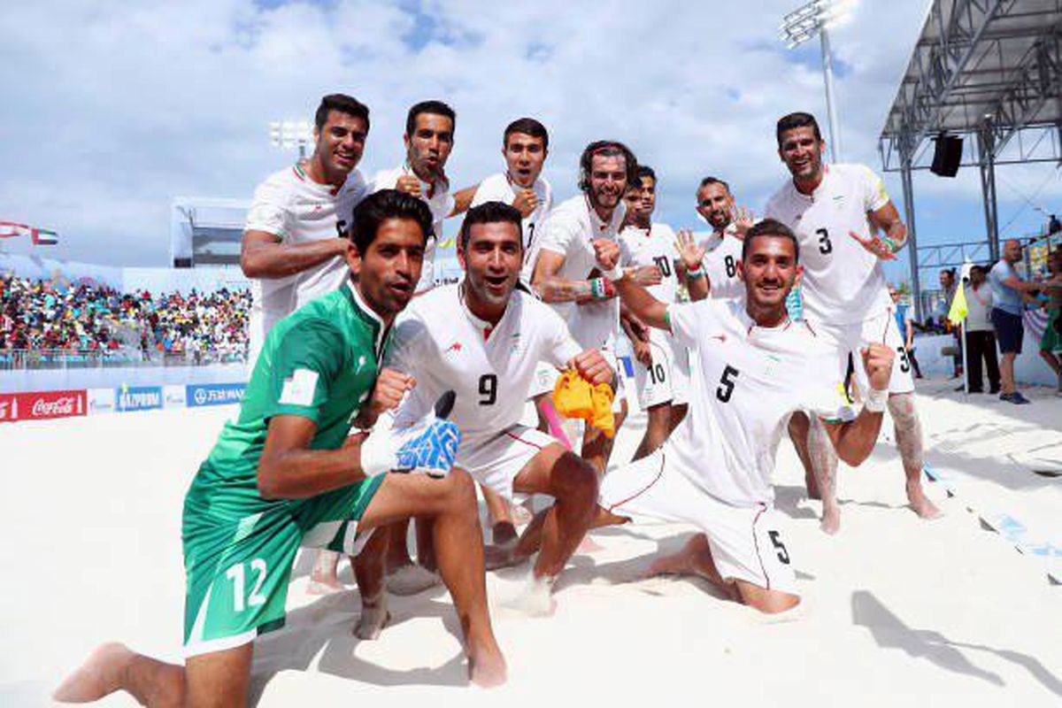 فوتبال ساحلی ایران بر بام آسیا ایستاد/ هتریک ساحلی بازان در فوتبال آسیا