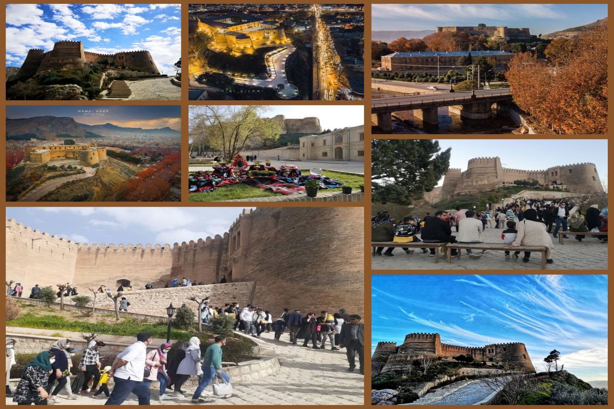 "قلعه فلک الافلاک خرم آباد" تاج درخشان گردشگری لرستان