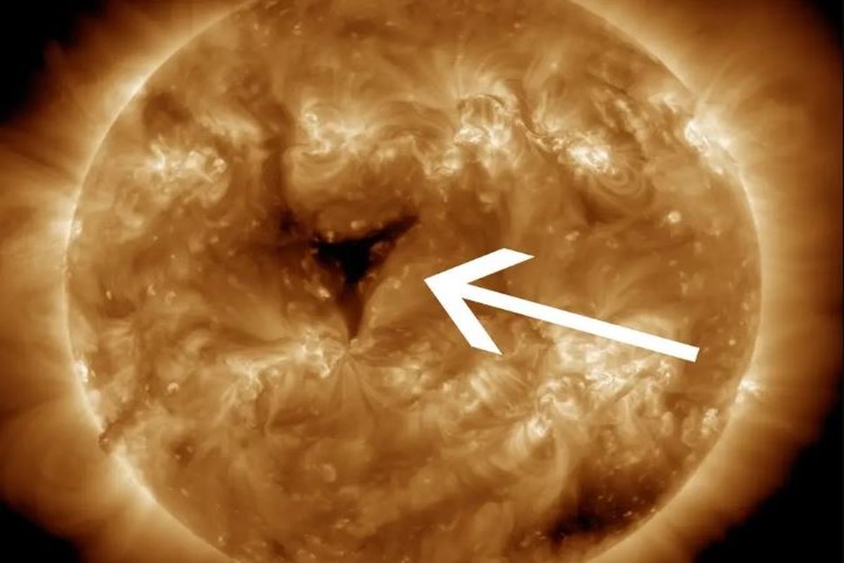 وقوع طوفان خورشیدی جدید با کشف دومین حفره بزرگ در خورشید