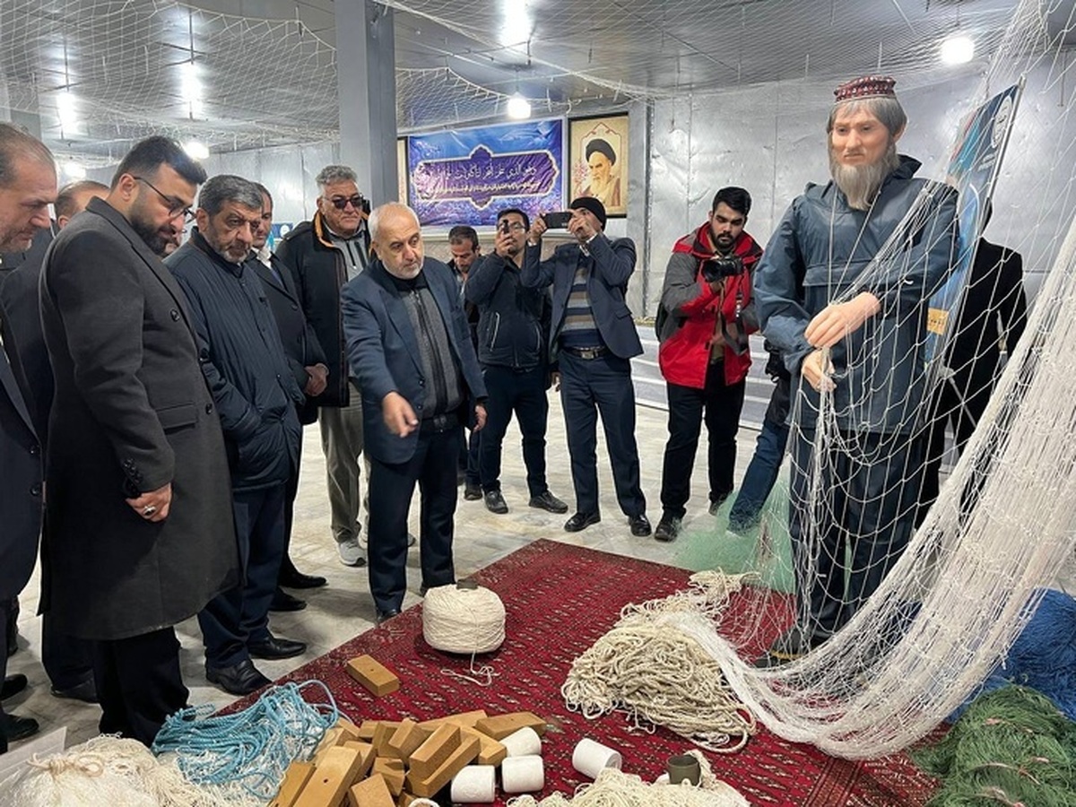 بهره برداری از فاز اول موزه ملی ماهیان خاویاری گلستان