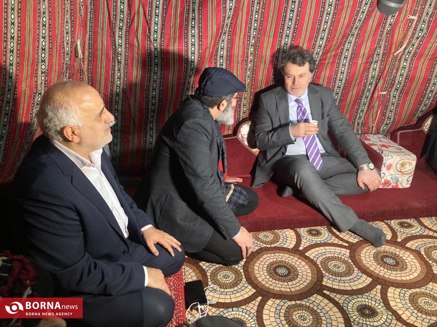 در «شب گردشگری اروند» چه گذشت؟/ از رقص سفیر عربستان تا پرزنت میراث غذایی خوزستان در «شب گردشگری اروند» چه گذشت؟/ از رقص سفیر عربستان تا پرزنت میراث غذایی خوزستان