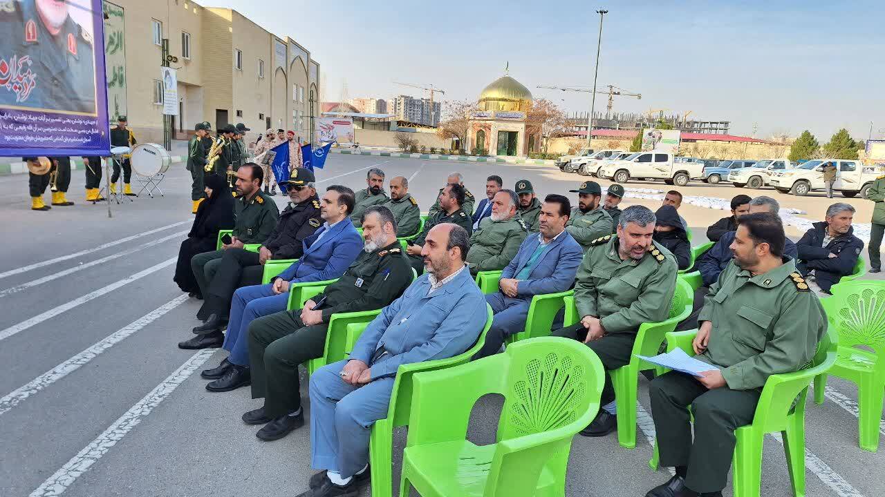 نهضت خدمت مومنانه به یاد حاج قاسم سلیمانی در قزوین کلید خورد 