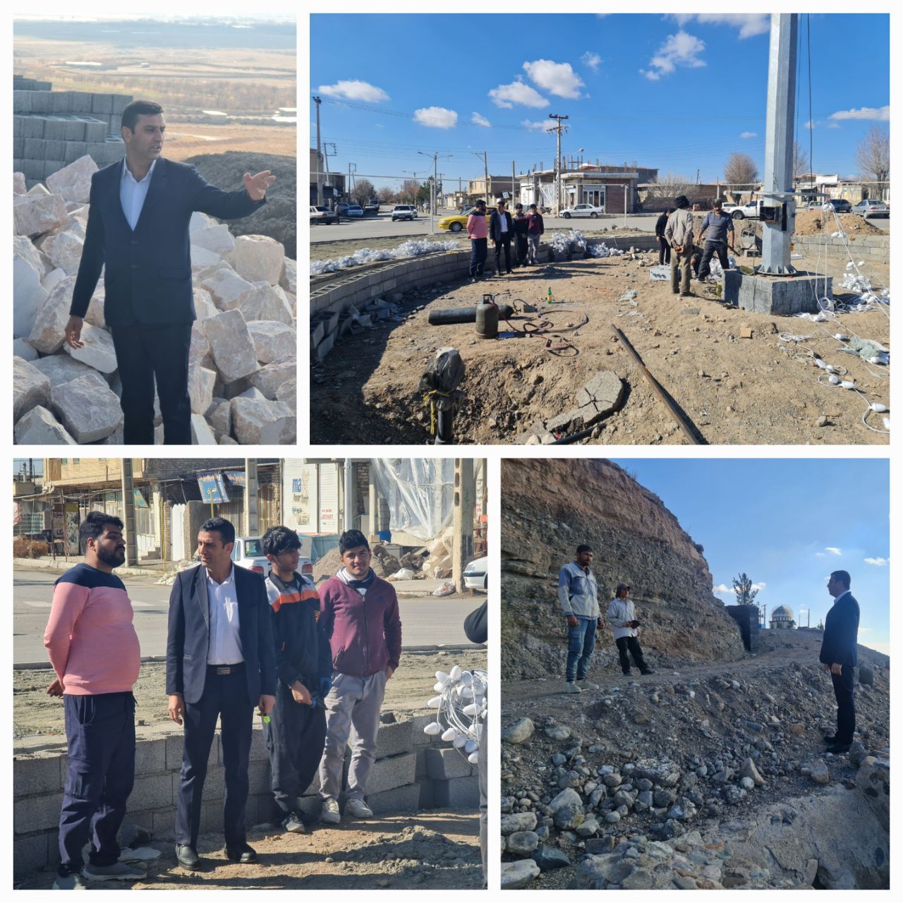 بازدید نایب رئیس شورای شهر بافت از پروژه‌های شهری/شکوه سلجوقی: چهره عمرانی جدیدی از شهر بافت به نمایش خواهیم گذاشت