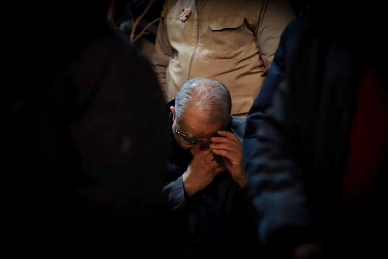 حضور خانواده شهیدان حاج قاسم سلیمانی و پورجعفری در گلزار شهدای کرمان