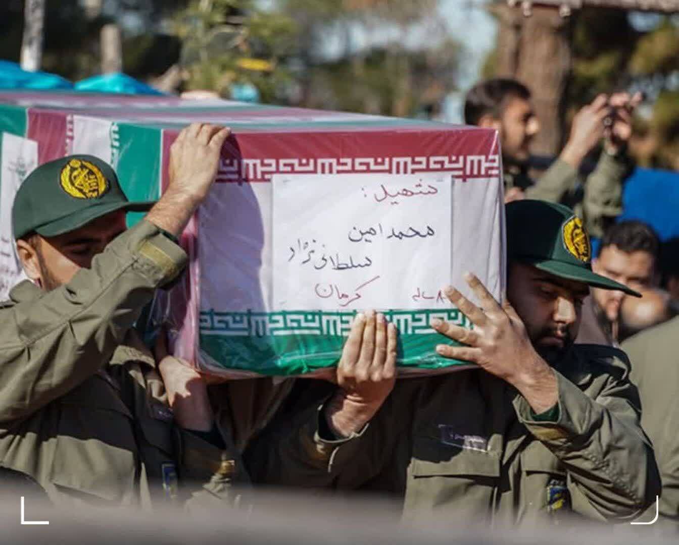 تدفین شهدای حادثه تروریستی کرمان به اتمام رسید