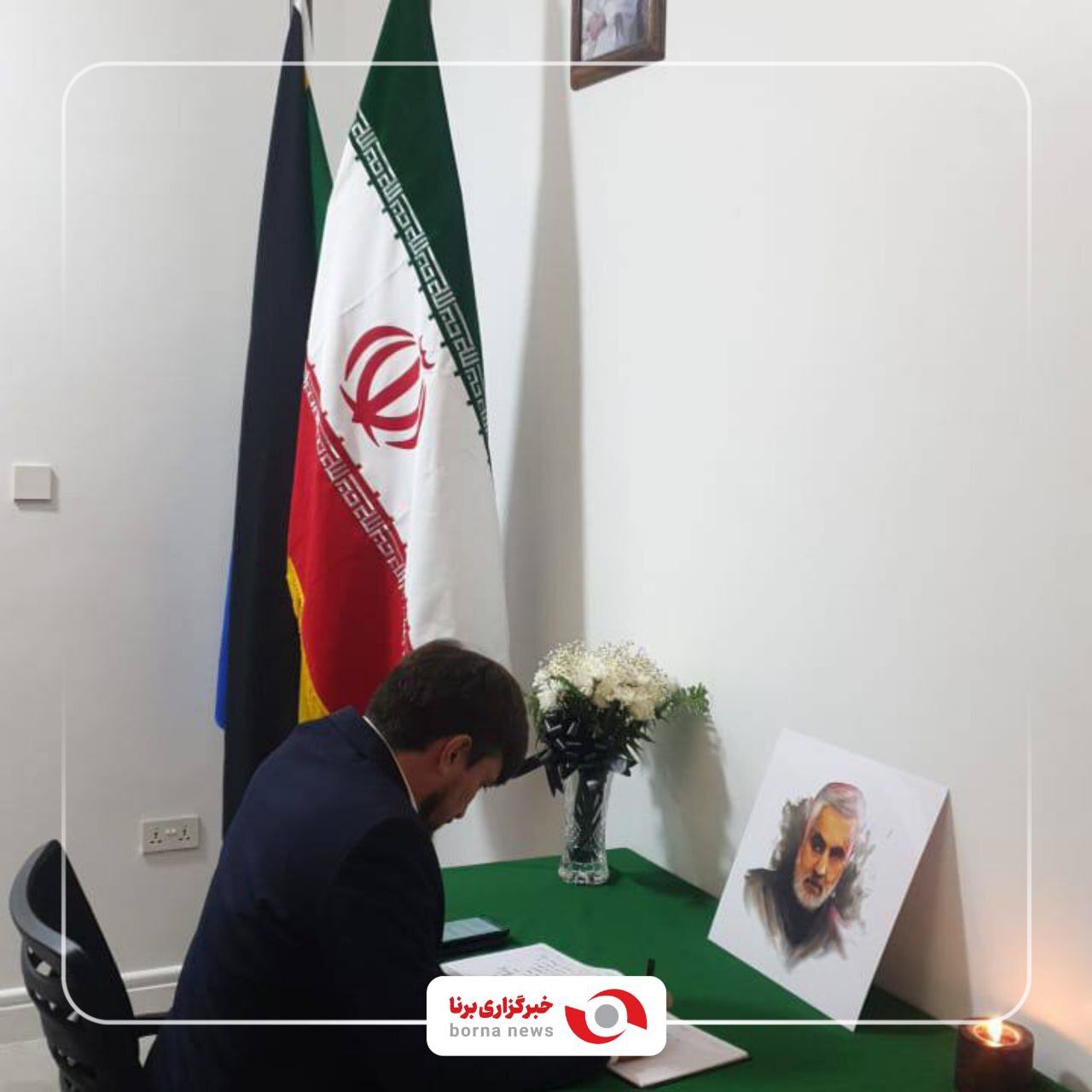 ادای احترام مقامات برخی کشورها به شهدای کرمان