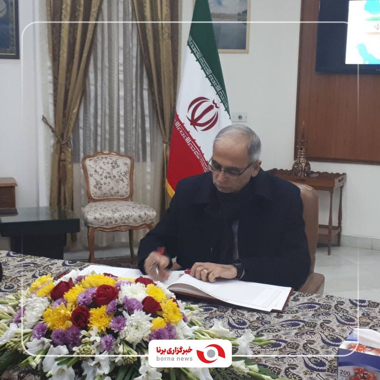 ادای احترام مقامات برخی کشورها به شهدای کرمان