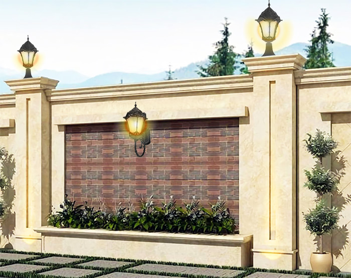 آشنایی با چراغ محوطه و سردری