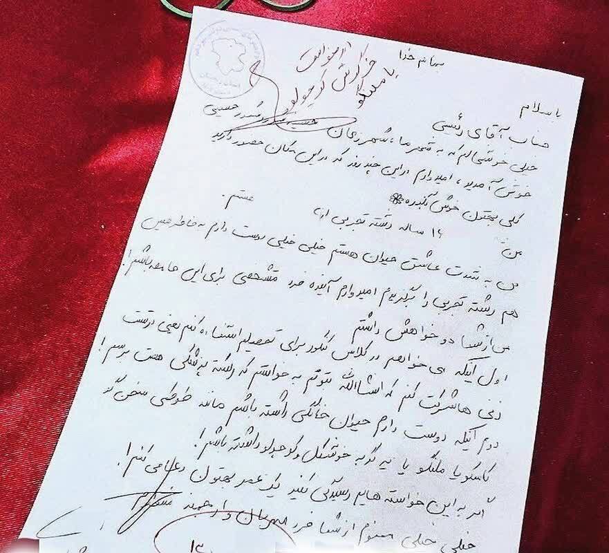 درخواست ملنگو یک نوجوان زنجانی از رئیسی !
