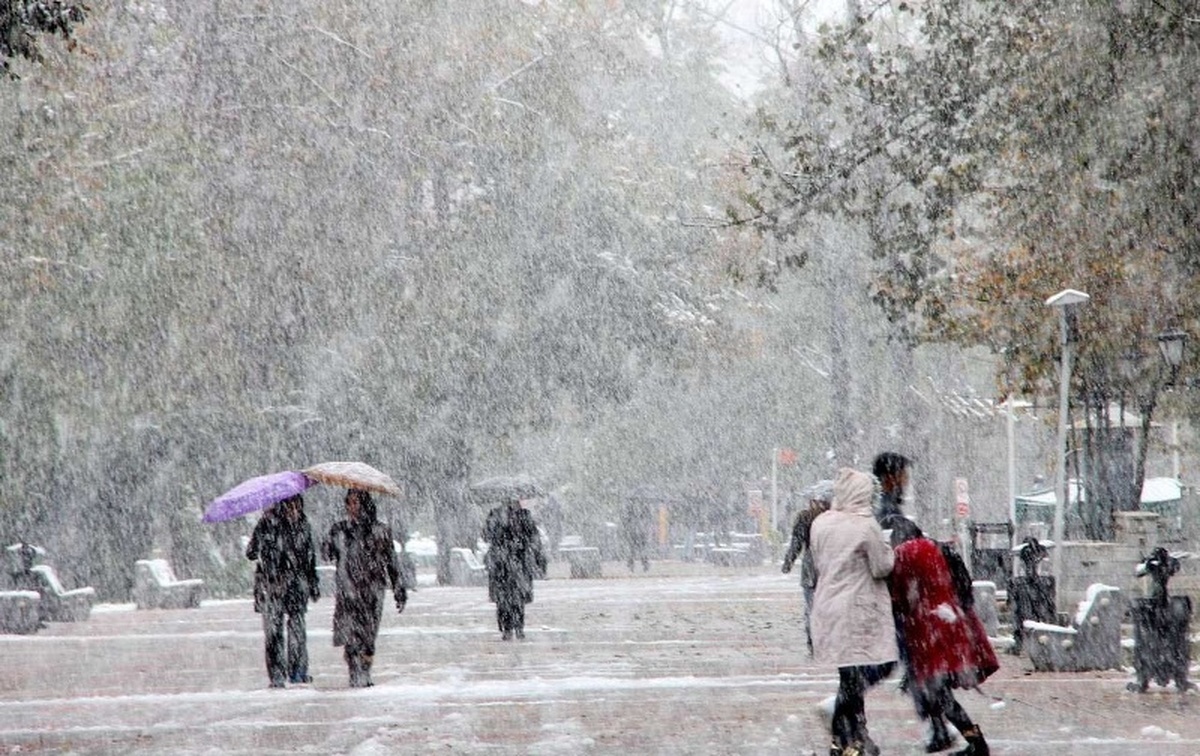 بارش باران و برف امروز در ۱۸ استان