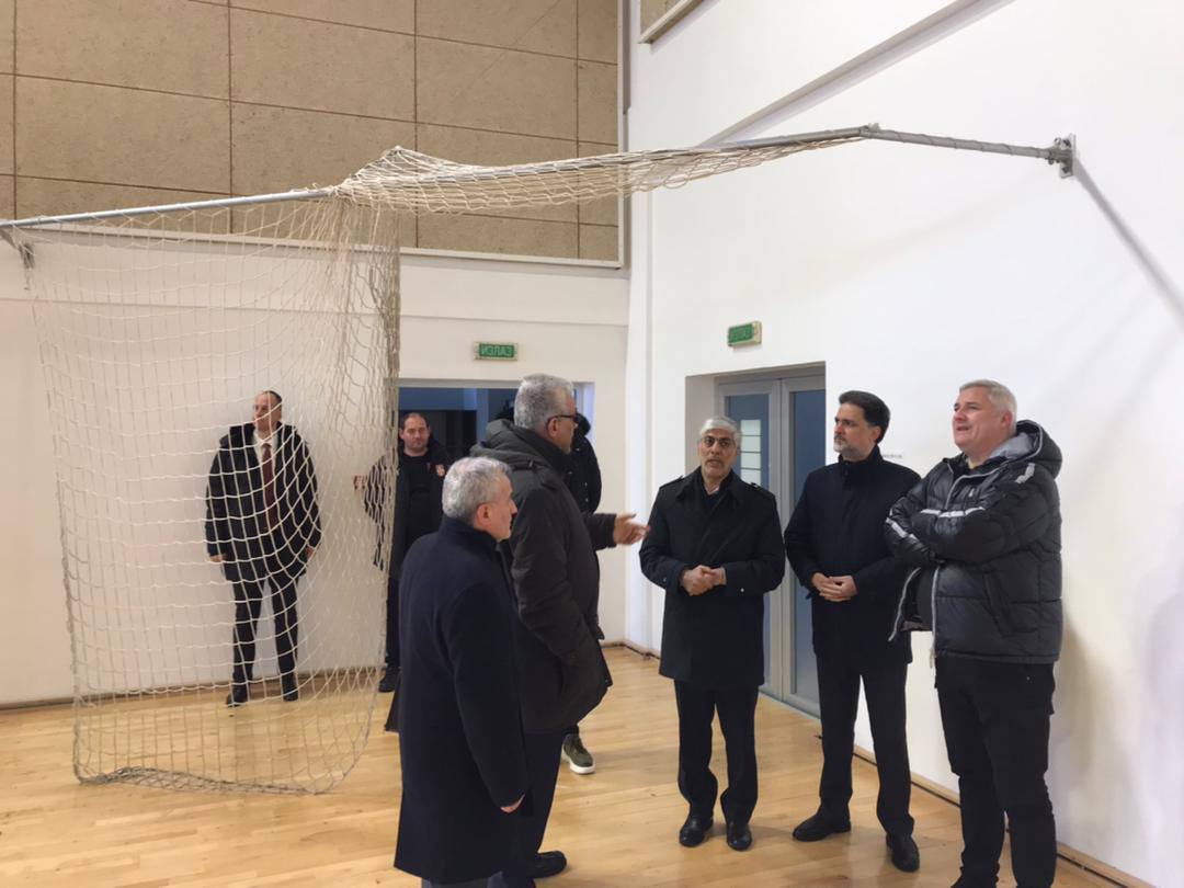 بازدید وزیر ورزش و جوانان ایران از «خانه فوتبال» صربستان/ پیشنهاد حضور تیم ملی ایران در بلگراد بازدید وزیر ورزش و جوانان ایران از «خانه فوتبال» صربستان/ پیشنهاد حضور تیم ملی ایران در بلگراد