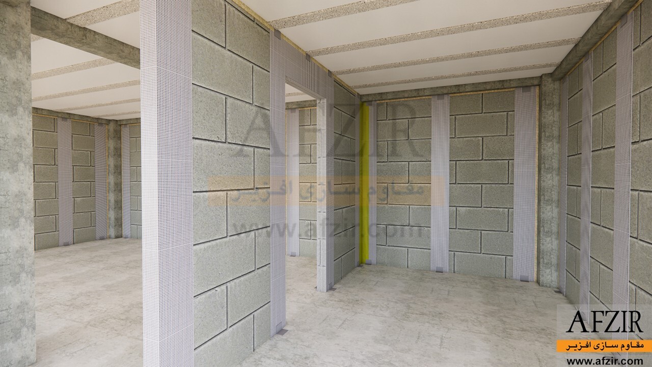 وال مش در ساختمان چگونه اجرا می شود؟ وال مش در ساختمان چگونه اجرا می شود؟