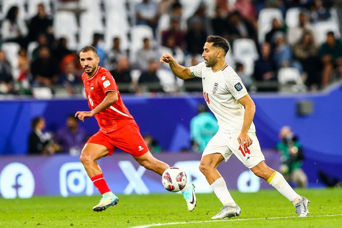 جام ملت‌های آسیا ۲۰۲۳ / قدوس بهترین بازیکن دیدار ایران - فلسطین شد