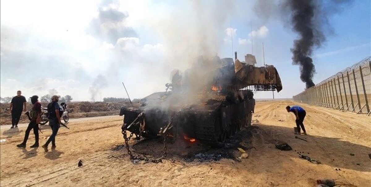 انهدام هزار خودروی نظامی اسرائیل توسط فلسطینی‌ها
