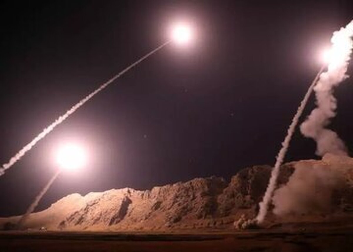 تصاویر اختصاصی برنا از لحظه شلیک موشک‌های بالستیک سپاه پاسداران به مقرهای جاسوسی در منطقه