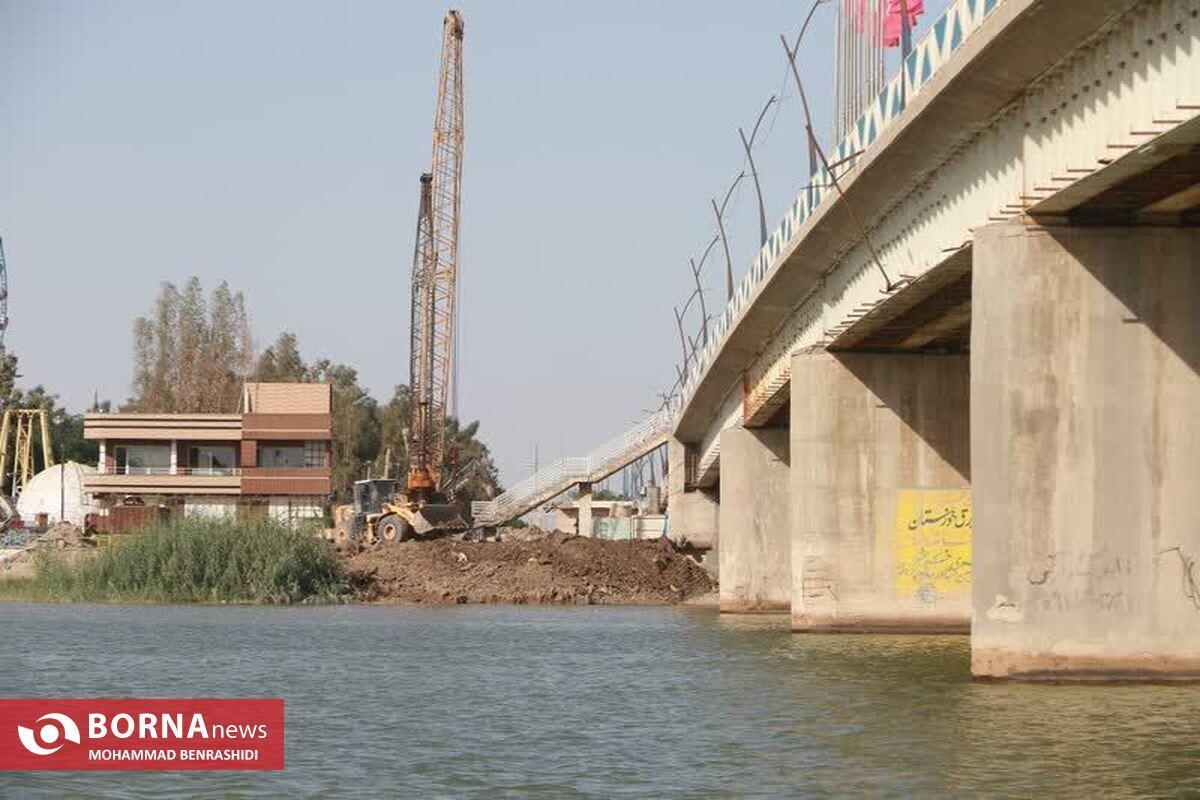 انجام ۲۸۰۰ مورد آزمایش فنی و تخصصی برای احداث پل"شهدای اروند" خرمشهر