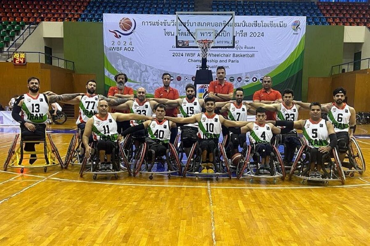 صعود تیم ملی بسکتبال با ویلچر مردان به مرحله نیمه نهایی مسابقات قهرمانی آسیا و اقیانوسیه