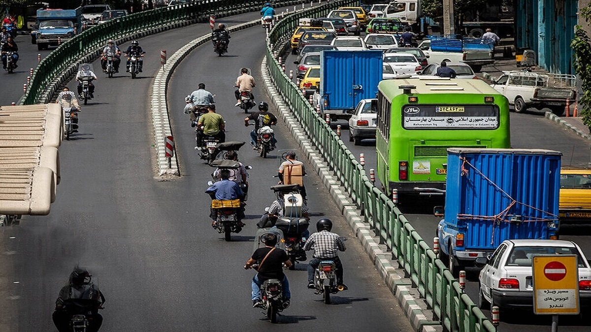 پرخطرترین بزرگراه های تهران برای راکبان موتورسیکلت