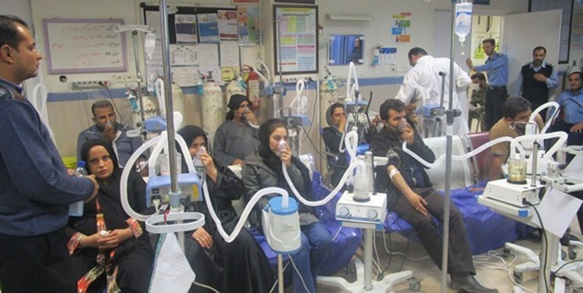 مراجعه حدودا 18 هزار شهروند به بیمارستان‌ها در پی آلودگی هوای خوزستان طی آذر ماه امسال