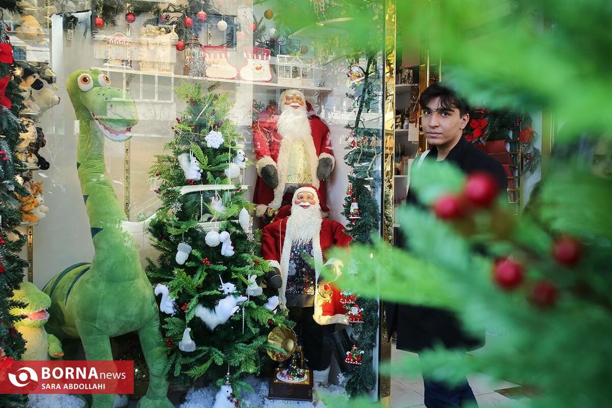 حال و هوای سال نو میلادی در تهران