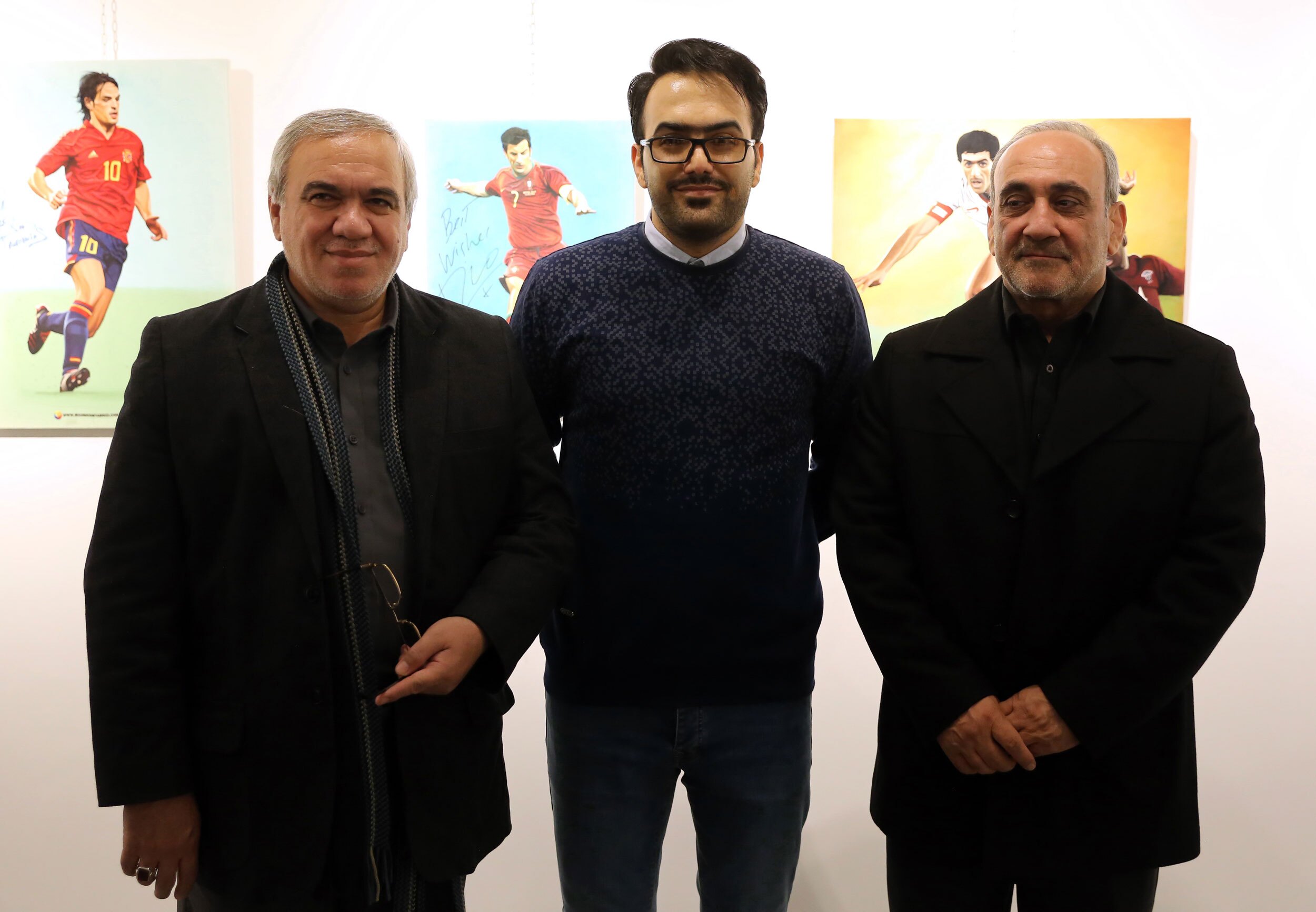 تبریزی: فوتبالیست‌های بزرگی از جهان علاقه‌مند به آثارم بوده‌اند/ فوتبال به هنر و گرافیک وابسته است