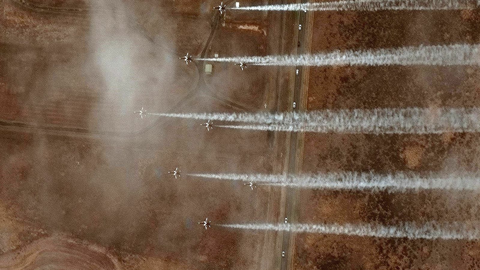 13 تصویر ماهواره‌ای جذاب از سال 2023