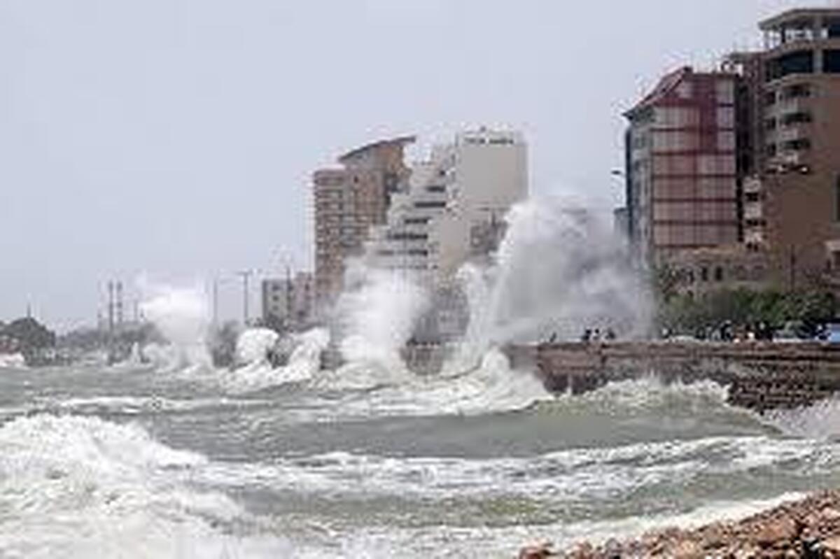 2 هشدار آنی سطح نارنجی هواشناسی خوزستان؛ وزش باد شدید و افزایش ارتفاع امواج دریایی