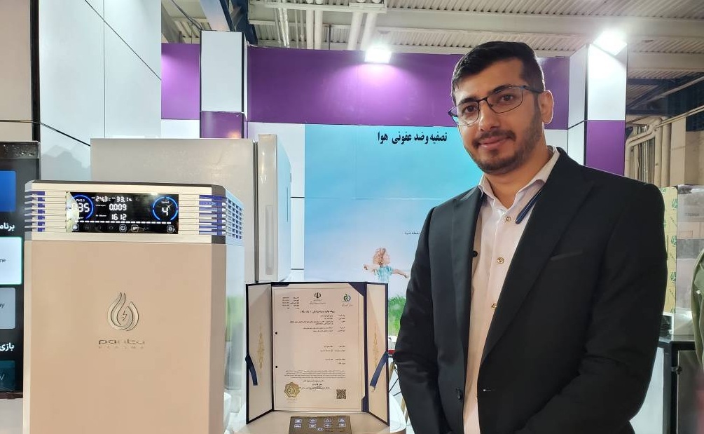 ساخت دستگاه تصفیه هوای منحصر به ‌فرد