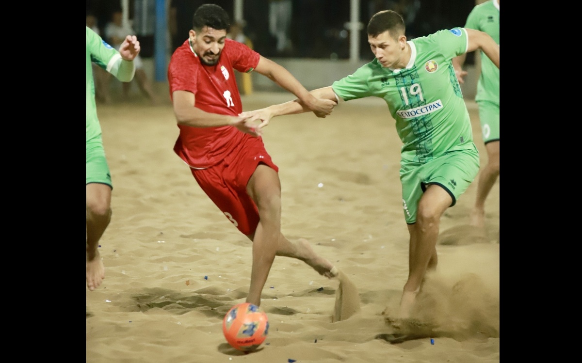 برتری بلاروس مقابل تیم ملی فوتبال ساحلی ایران در دومین بازی دوستانه