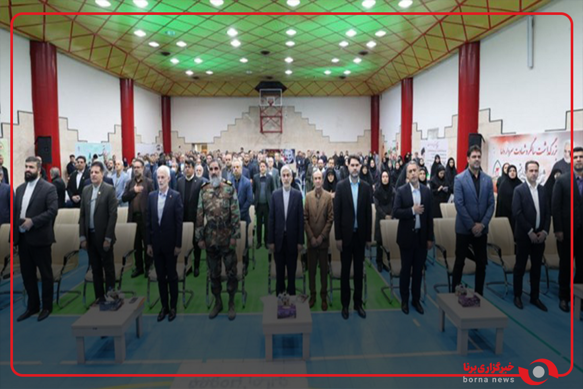 سالن ورزشی چند منظوره شهرستان رودان با حضور کیومرث هاشمی وزیر ورزش و جوانان افتتاح شد