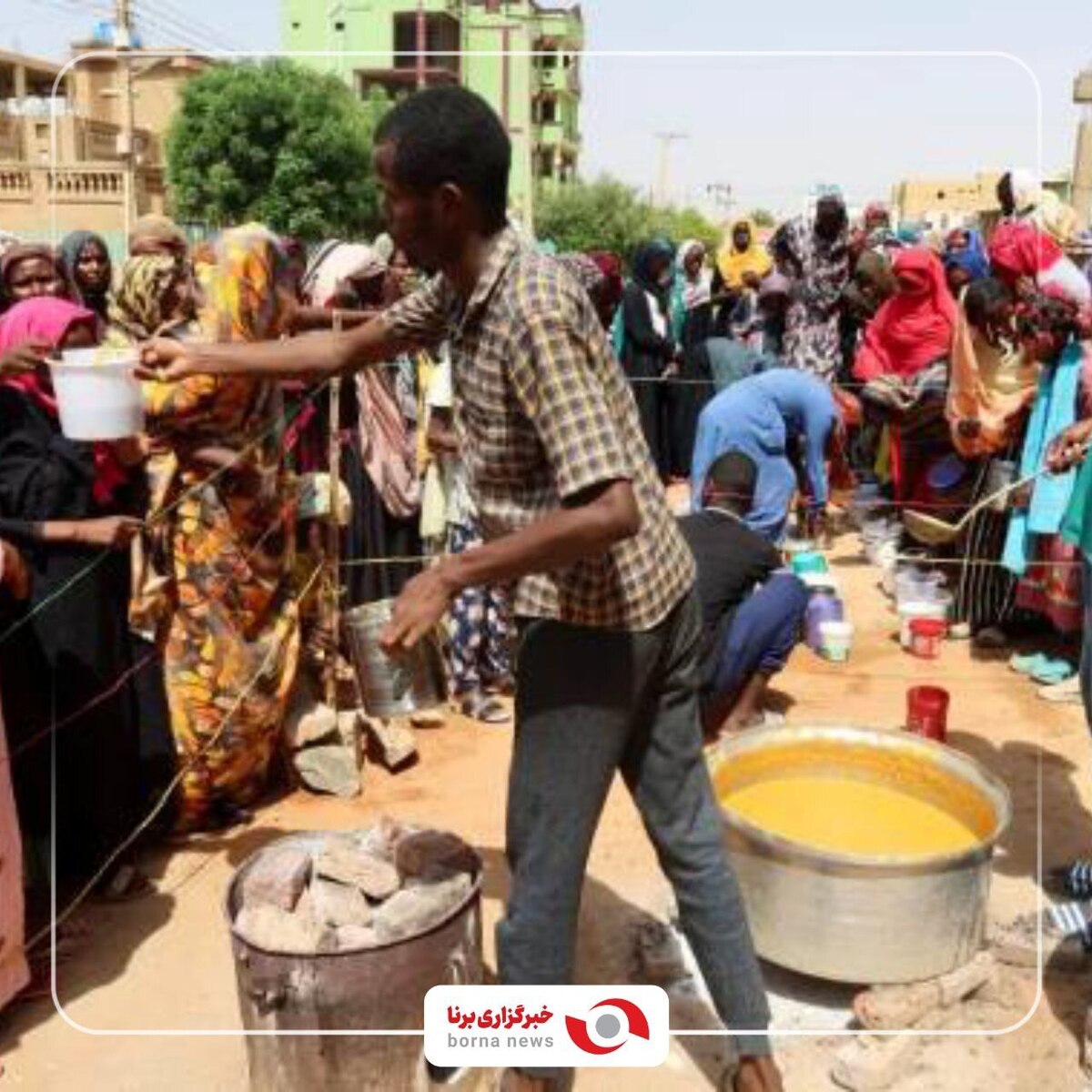 مردم سودان از گرسنگی می‌میرند