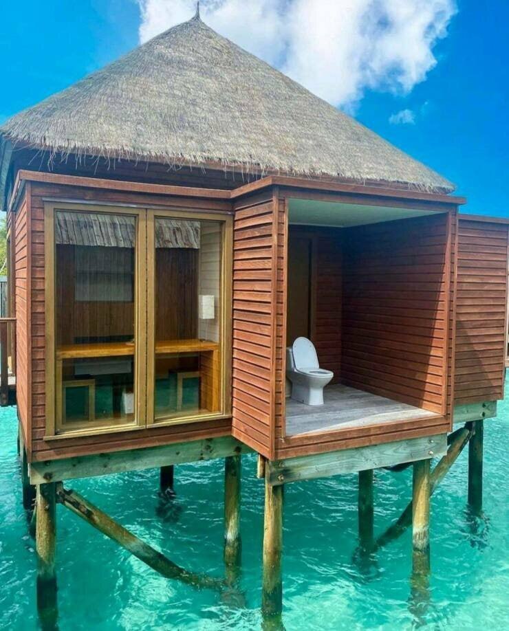 خوش منظره‌ترین توالت جهان+عکس