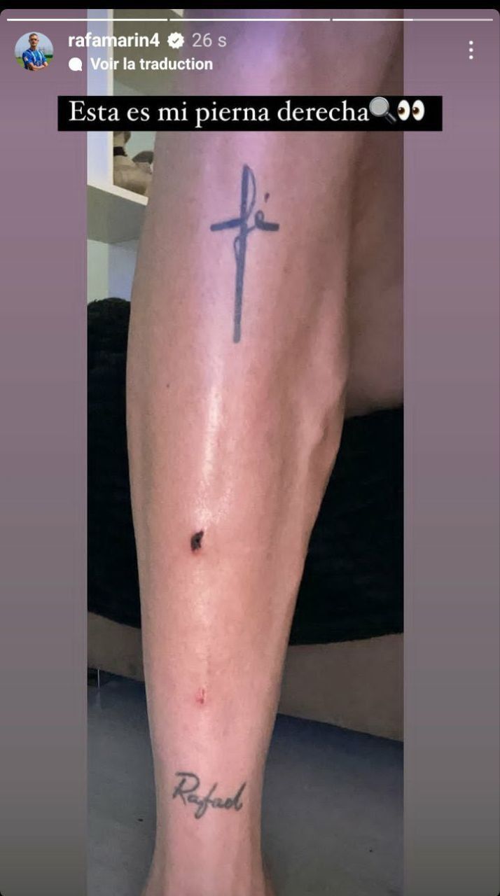 تتو یا زخم؟ کارت قرمز جنجالی جو لالیگا را به هم ریخت + عکس تتو یا زخم؟ کارت قرمز جنجالی جو لالیگا را به هم ریخت + عکس