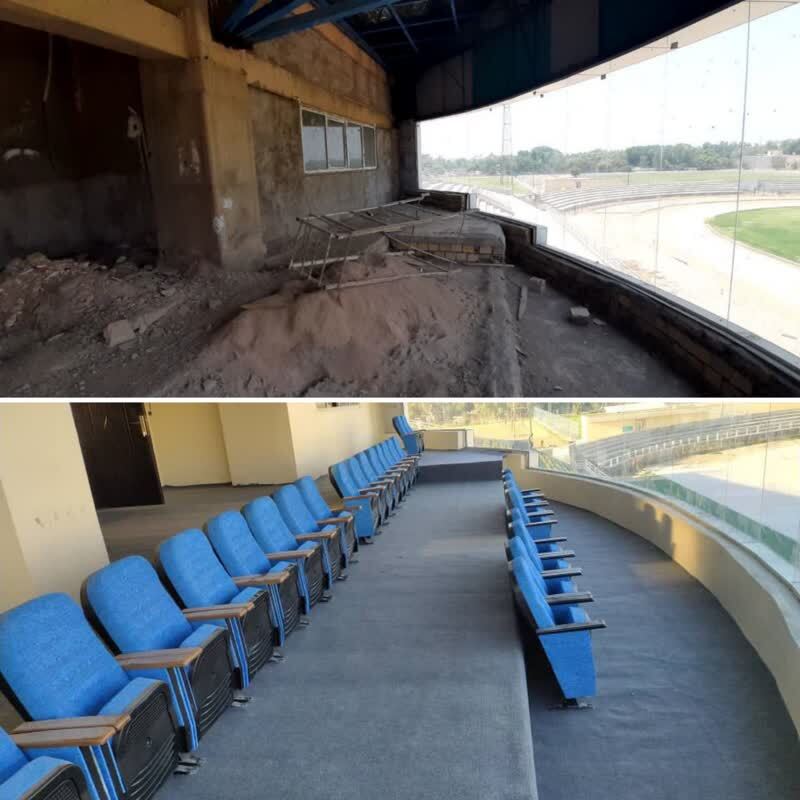 پایان 21 سال انتظار در فجر 45؛ 65 درصد پیشرفت طی 19 سال و 35 درصد طی 2 سال / ورزشگاه شهید مجدیان دزفول با حضور وزیر ورزش و جوانان افتتاح خواهد شد